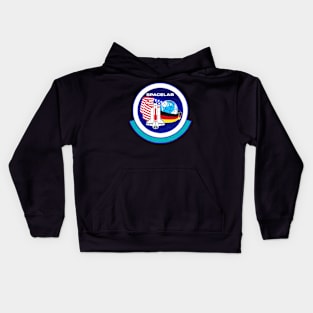 Black Panther Art - NASA Space Badge 20 Kids Hoodie